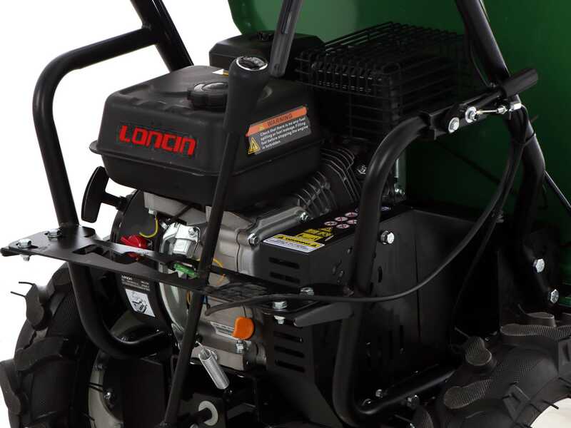 GreenBay MiniTipper 300 L Petrol Wheelbarrow 4x4 - Loncin G200F Engine
