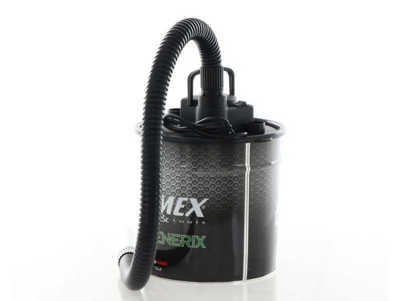 Ribimex Cenerill Nettoyeur De Cendres Électrique 1000W 18L - Avec Double Filtre Et Lance Plate