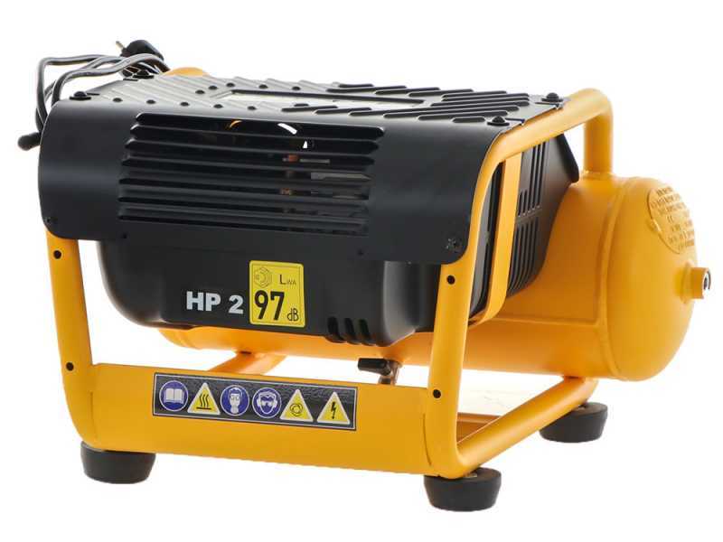 DeWalt DPC10RC-QS - Portable oilless compressor with tank
