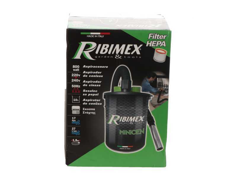 Ribimex Minicen - Small-Sized Ash Vacuum Cleaner
