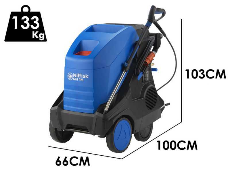 Nilfisk hot shop pressure washer