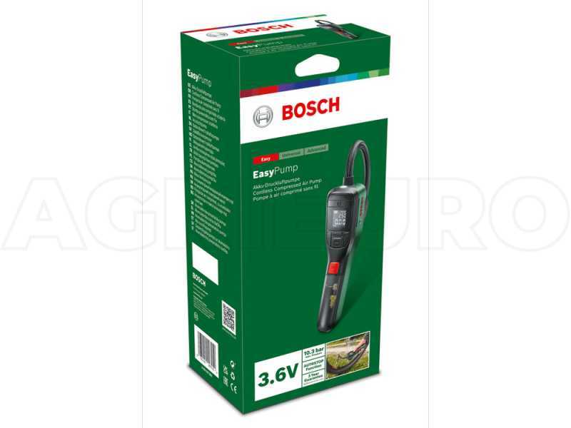 Bosch Easy Pump - Portable battery-operated compressor - 3.6 V - 3 Ah