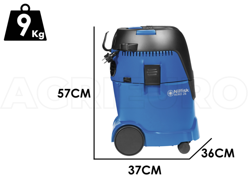 Nilfisk AERO 26-01 PCX EU - Wet and Dry Vacuum Cleaner