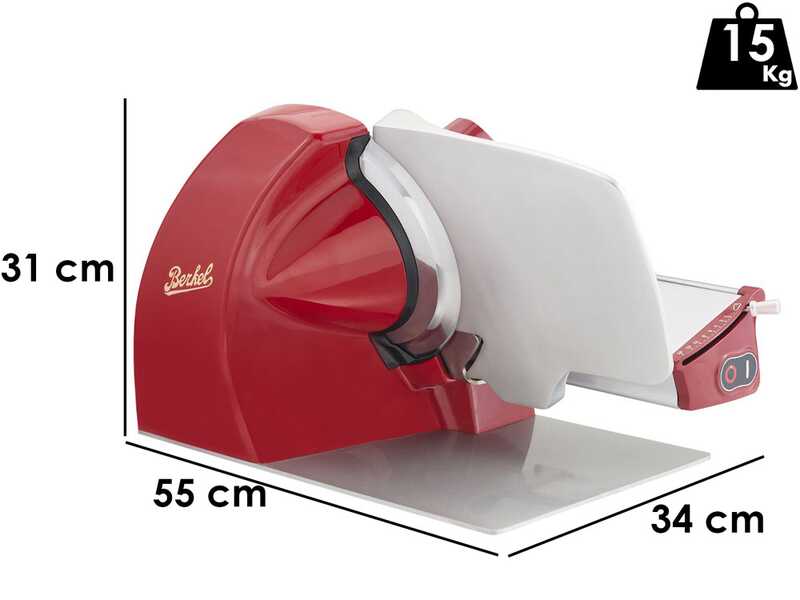 PROMO BERKEL Home Line Plus 250 Red - Meat Slicer with 250 mm blade