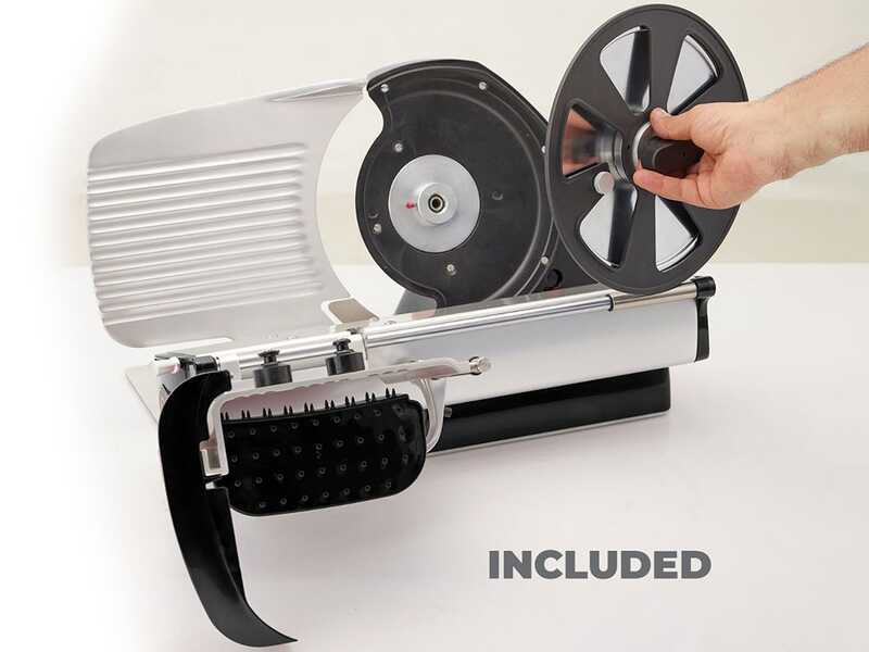 BERKEL Home Line Plus 250 Black - Meat Slicer with 250 mm blade