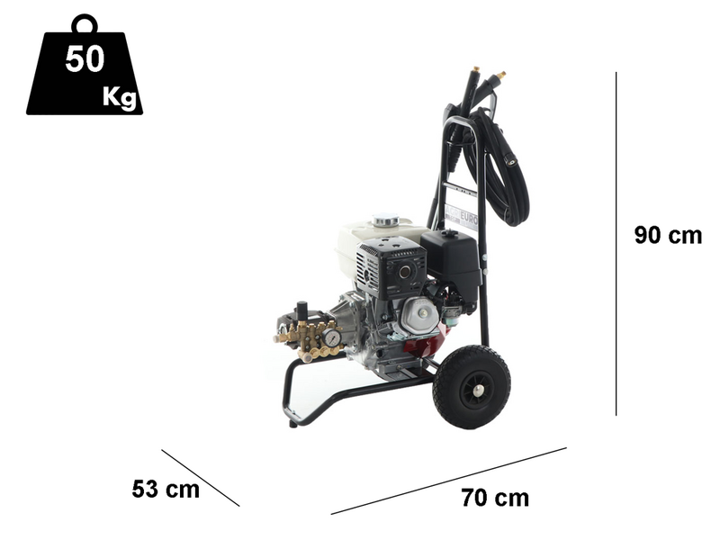 AgriEuro Top-Line EWD-K 15/310 Petrol Pressure Washer &ndash; Honda GX 390 Engine