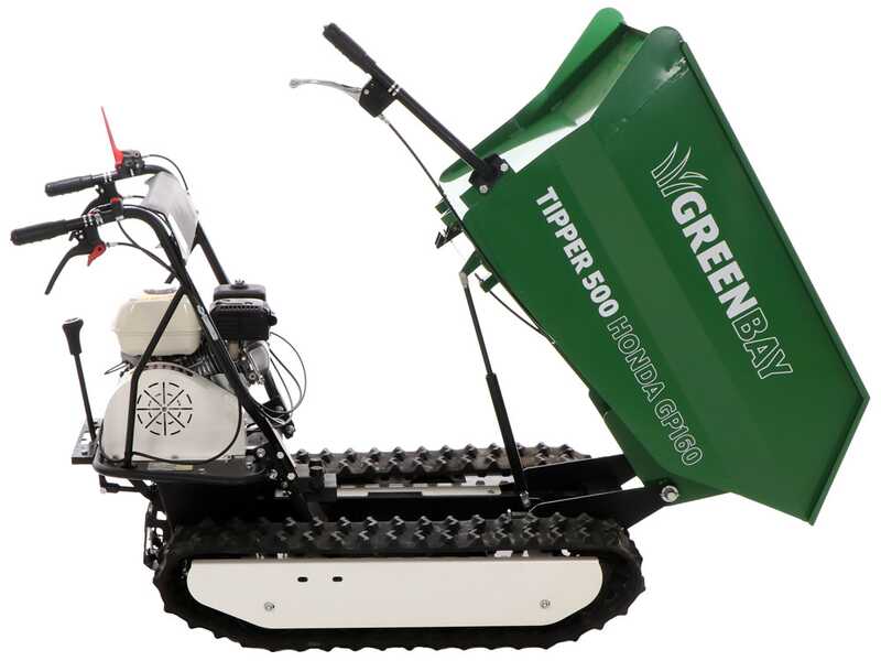 GreenBay Tipper 500 Dumper Tracked Power Barrow- Honda GP160 Engine