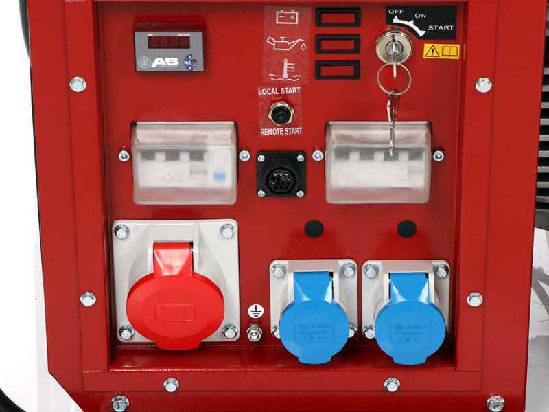 MOSA GE 12000 HZDT - Diesel generator 9.6 kW - Continuous 8.8 kW Three-phase - Hatz 1D90 engine