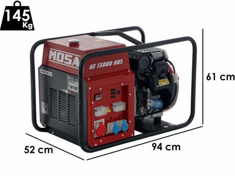 MOSA GE 13000 HBS - 10.4 kW Diesel Power Generator - DC 9 kW Three-phase