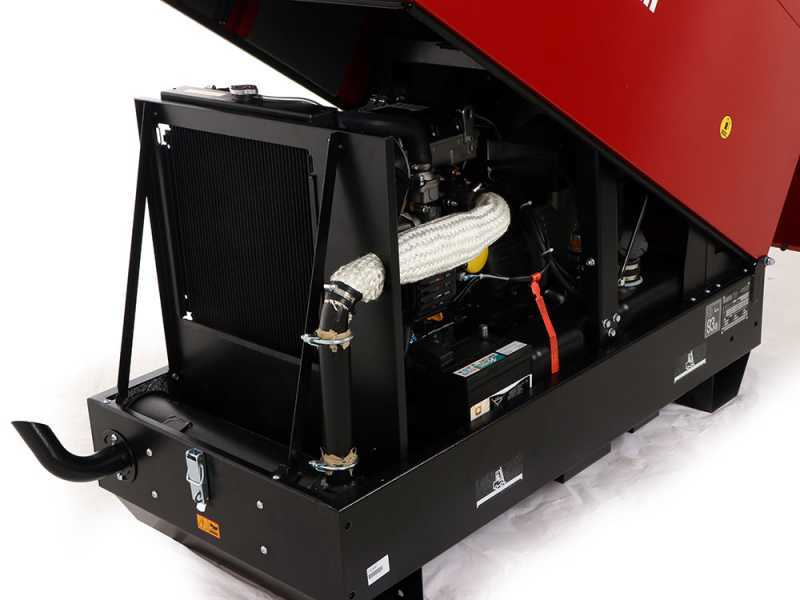 MOSA GE SX-9000 KDM - 8.8 kW Diesel Silenced Power Generator - DC 7.5 kW Single-phase