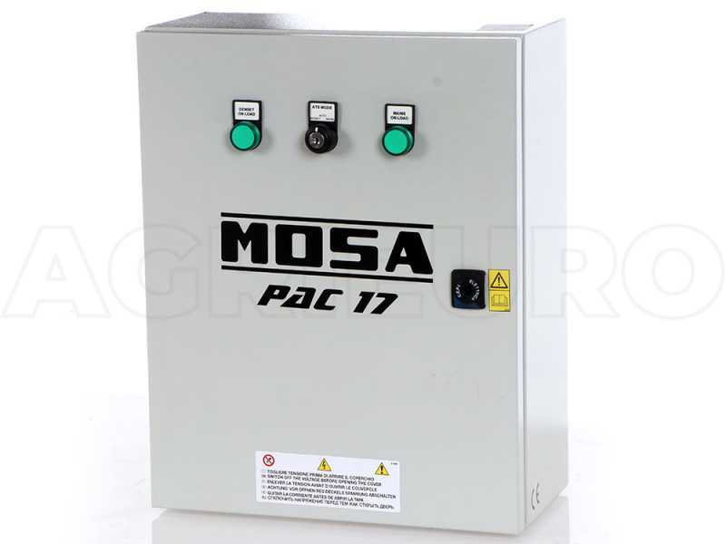 ATS panel for MOSA PAC 17 diesel generators