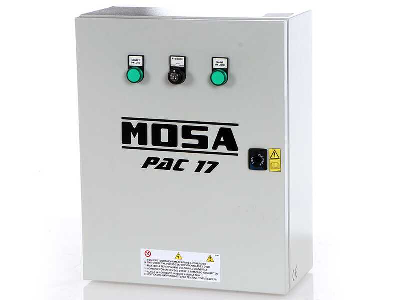 MOSA GE SX-9000 KDM - 8.3 kW Diesel Silenced Power Generator - DC 7.5 kW Single-phase + ATS
