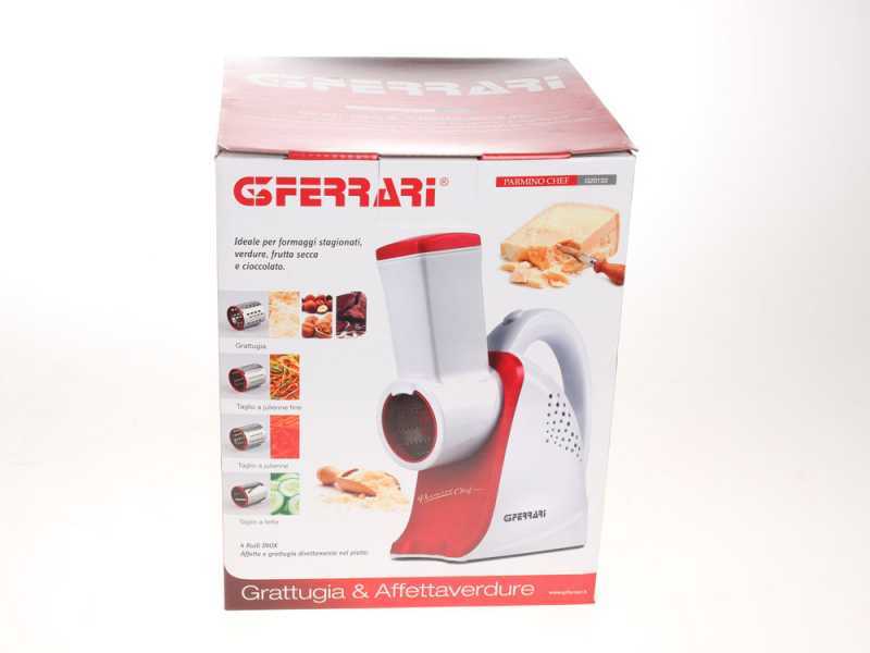 G3 Ferrari Parmino Chef - Electric Vegetable Slicer/Grater - 240W