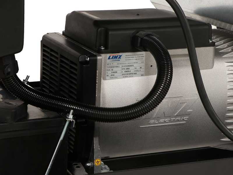TecnoGen H15000ELX - 10.4 kW Petrol Power Generator - DC 9.4 kW Single phase