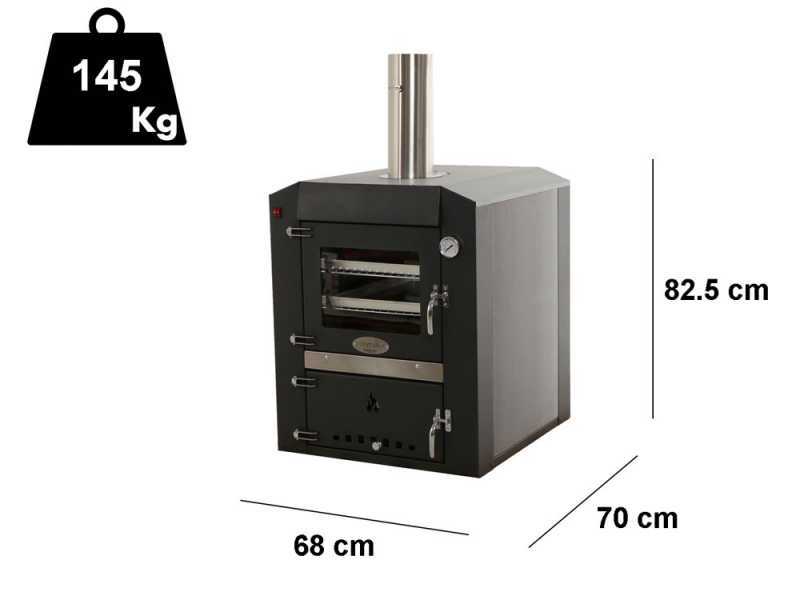 Fontana ITALIA PREMIUM - Built-in Wood-fired Oven 57x42