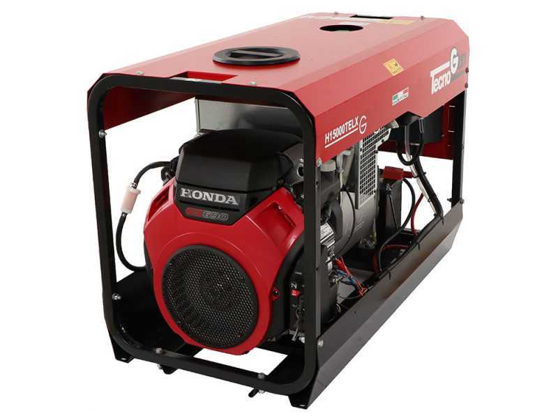 TecnoGen H15000TELX - 10.4 kW Petrol Power Generator - DC 9.4 kW Three-phase