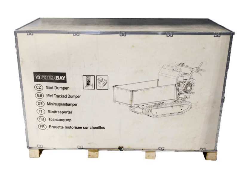 GreenBay EXPANDER-H 500 Tracked Power Barrow - BS XR1450 Engine - Hydraulic body