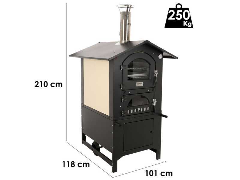 Seven Italy ZEUS - Outdoor Wood-fired Oven 80x45