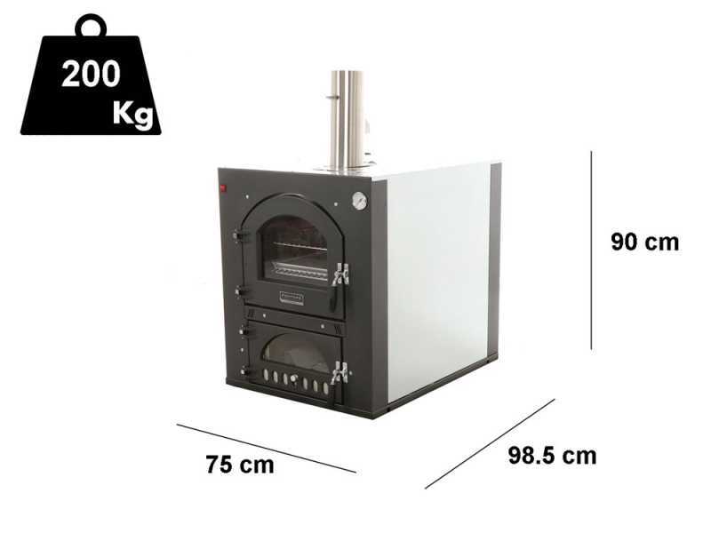 Built-in Wood-fired Oven Fontana FOCO 80x45