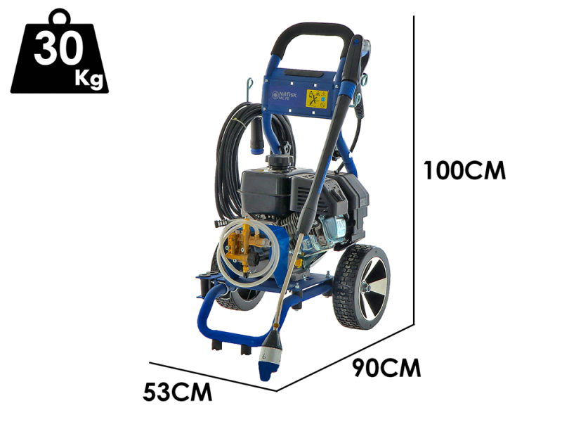 Nilfisk MC 2C 160 740 Petrol Pressure Washer best deal on AgriEuro