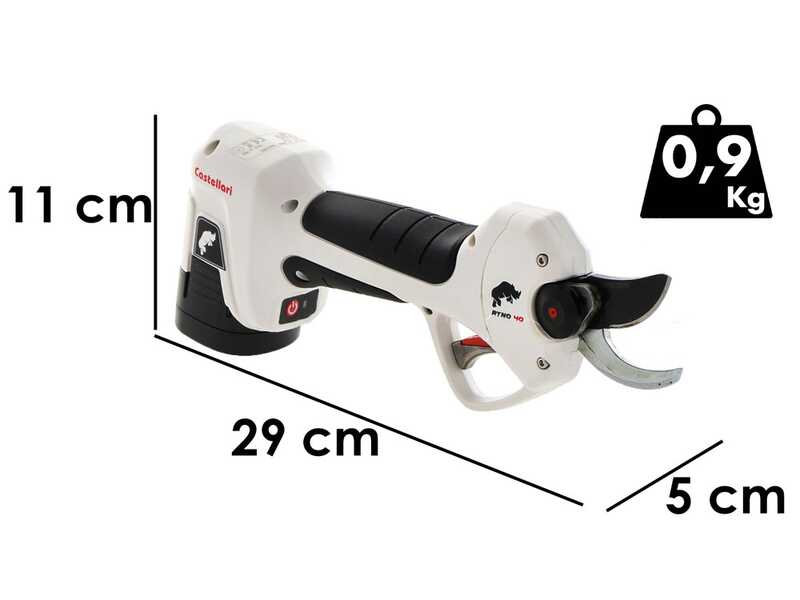 Castellari Ryno 40 Electric Pruning Shears - 2x 14.4 V - 2.5Ah