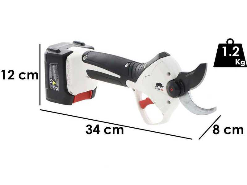 Castellari Ryno 63 Electric Pruning Shears - 2x 21.6 V - 2.5Ah