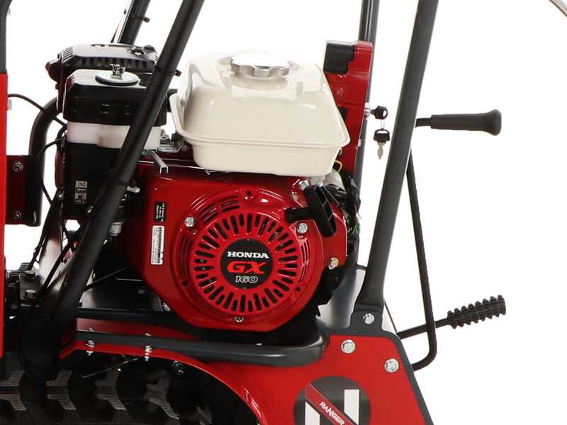 Ranger M370-E Extendable Tracked Power Barrow - Honda GX160 Engine - Electric start