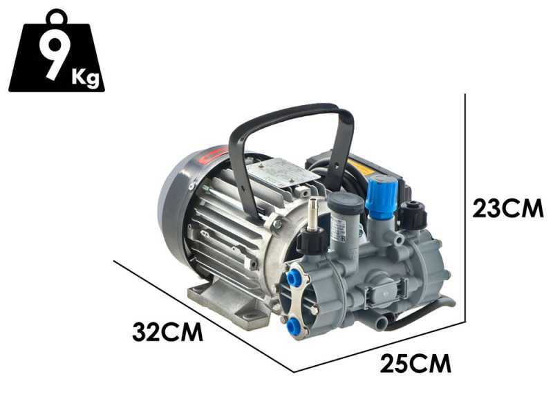 Comet MTP MC18 EL MNF - Electric Motor Sprayer Pump - Version for Acids and Chemicals