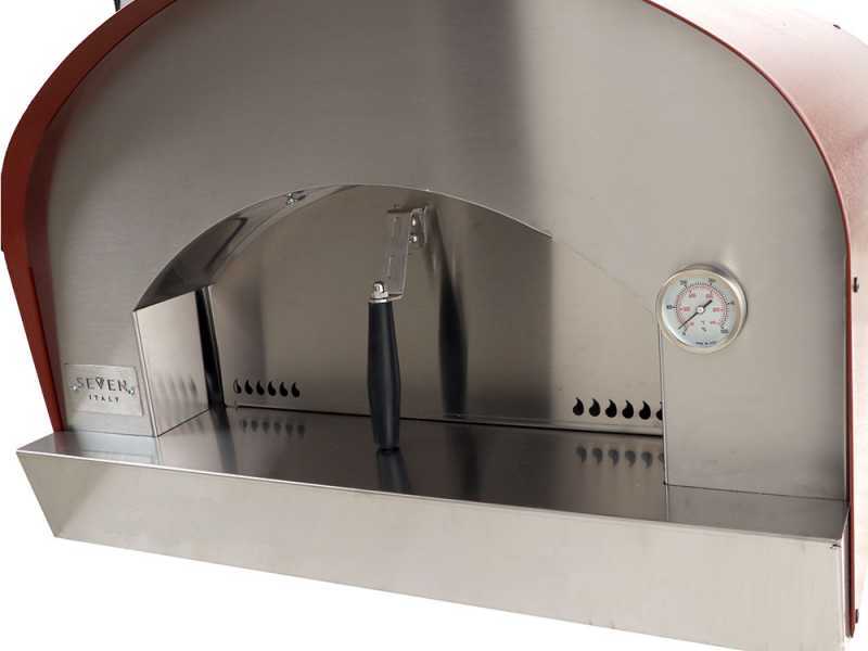 Seven Italy Persefone Rosso - Wood-Fired Oven 