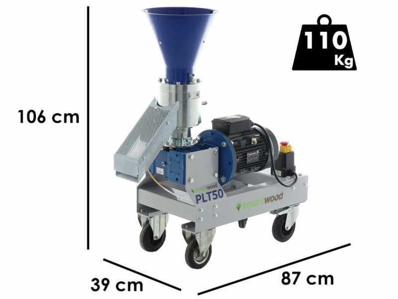 Smartwood PLT-50 - Single-phase Electric Wood Pellet Machine
