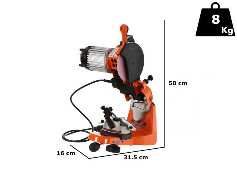 JACK The Pro-Grinder Chain Sharpener - Chain sharpener for AMA chainsaws