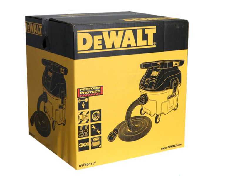 DeWalt DWV901LT-QS - Construction Wet and Dry Vacuum Cleaner