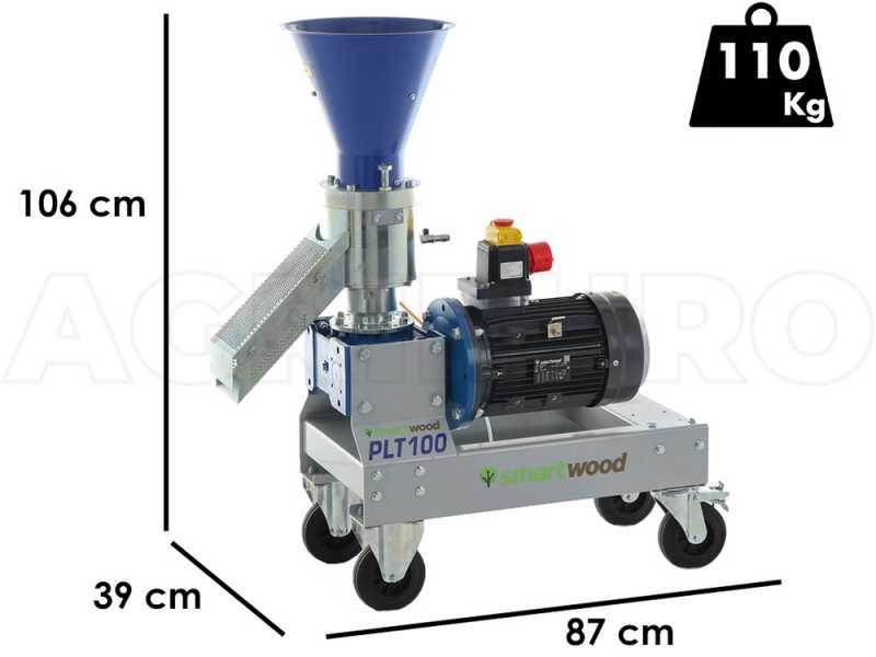Smartwood PLT-100 - Three-phase Electric Wood Pellet Machine