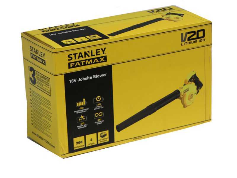 STANLEY SFMCBL01B-XJ - 18V - 2Ah Battery-powered Leaf Blower