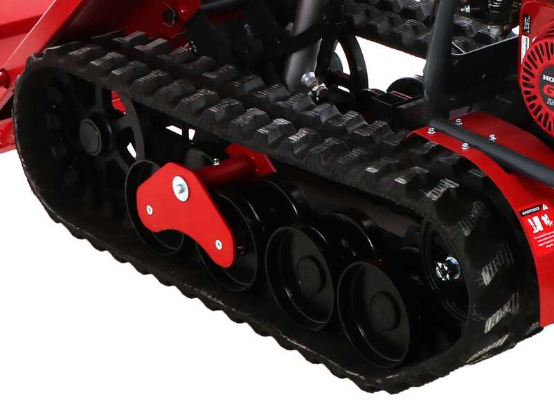 Ranger M570 H Extendable Tracked Power Barrow - Honda GX200 Engine