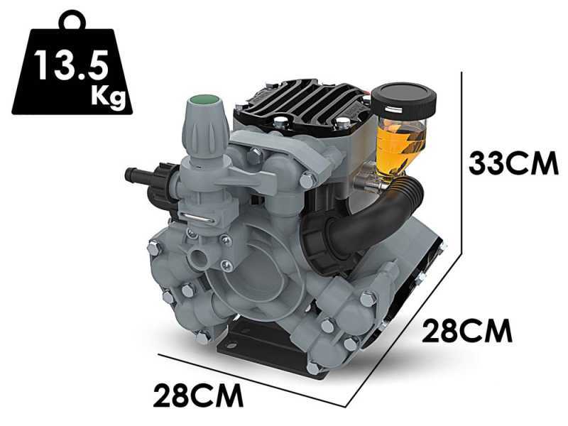 Comet P40/20 - Tractor-mounted Sprayer Pump - Version for Acids and Chemicals