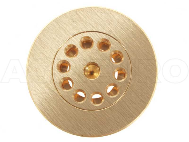 Fama Industrie Bronze Pasta Die Plate for Cannelloni - Medium - Large