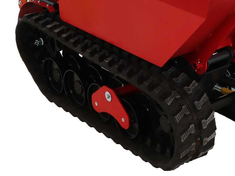 Ranger M570 HD-E Dumper Tracked Power Barrow - Honda GX200 Engine - Electric start