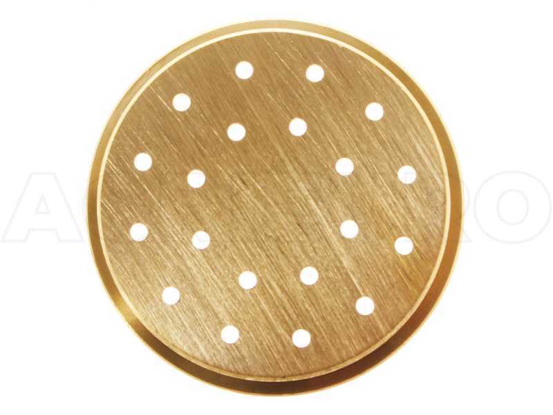 Fama Industrie Bronze Pasta Die Plate for Spaghetti - Mini
