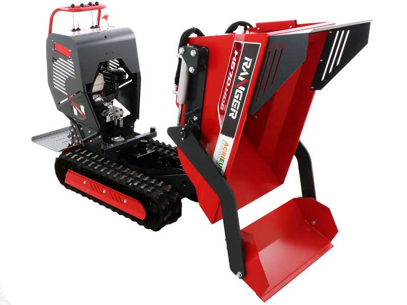 Ranger H570 HDP-E Dumper Tracked Power Barrow - Honda GX200 Engine - Electric start