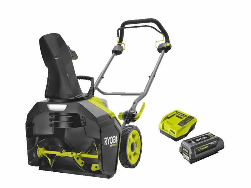 Ryobi RY36STX45A-140 - Battery-powered Snowplough - MAX POWER 36V 4Ah