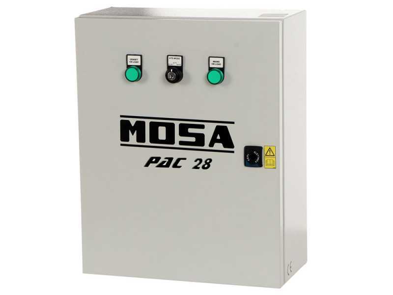 MOSA GE SX 16000 KDM - 14.4 kW Diesel Silenced Power Generator - DC 13.2 kW Single phase + ATS