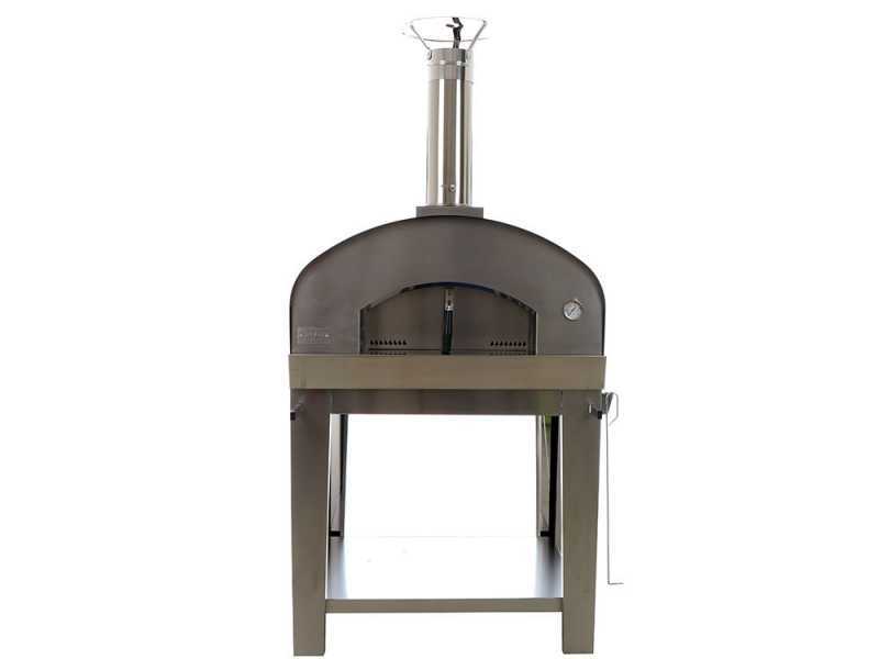 Seven Italy Eros Antracite - Outdoor Wood-fired Oven with Cart