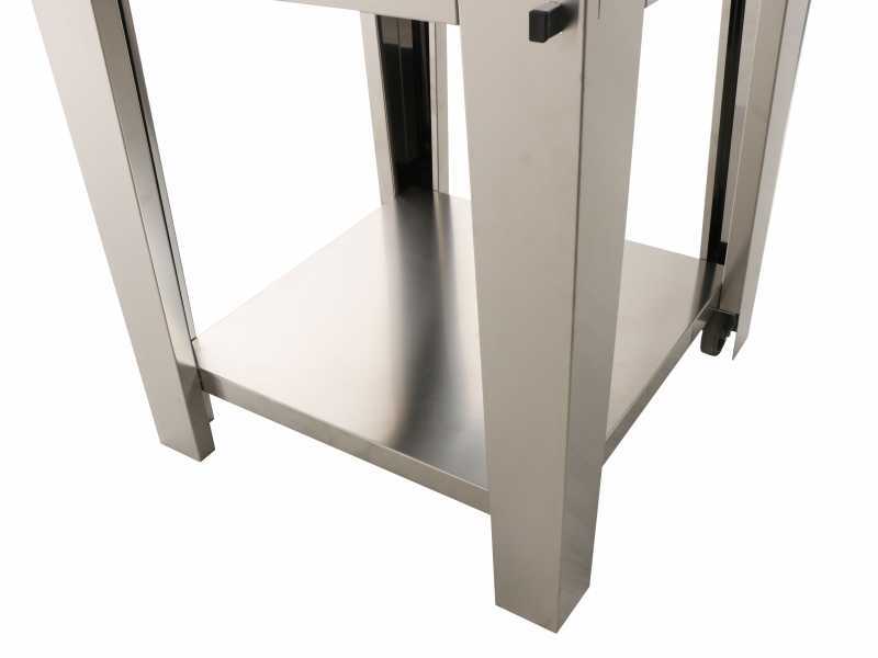 Seven Italy Eros Antracite - Outdoor Wood-fired Oven with Cart