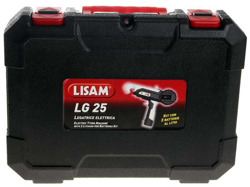 LISAM LG 25 Tying Machine with Built-in Battery -  2X14.4V 2Ah