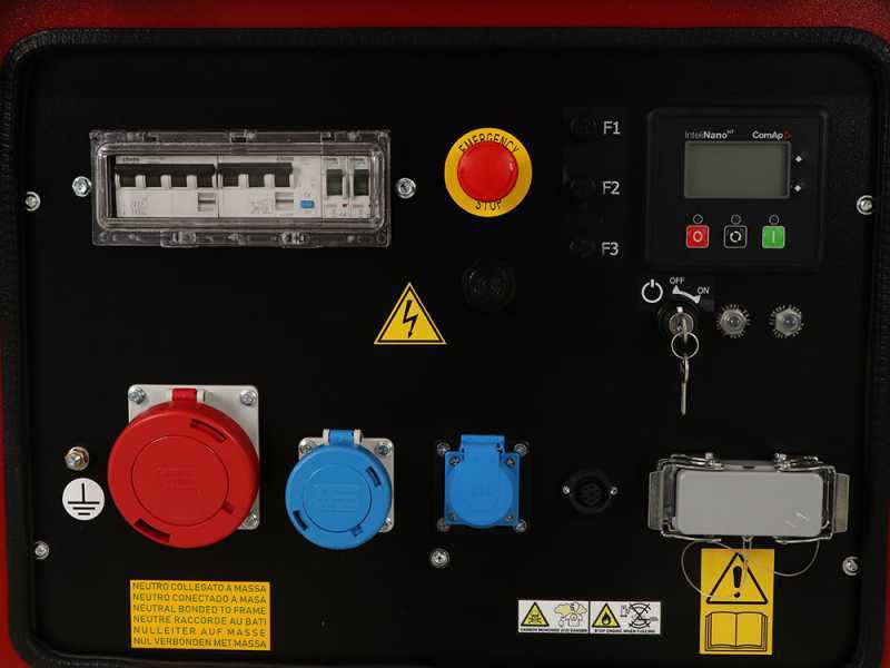 MOSA GE SX 18000 KDT - 14.4 kW Diesel Silenced Power Generator - DC 13.2 kW Three-phase