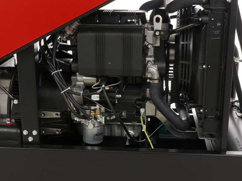 MOSA GE SX 18000 KDT - 14.4 kW Diesel Silenced Power Generator - DC 13.2 kW Three-phase