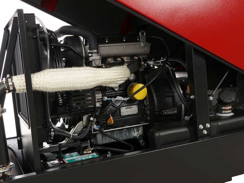 MOSA GE SX 18000 KDT - 14.4 kW Diesel Silenced Power Generator - DC 13.2 kW Three-phase