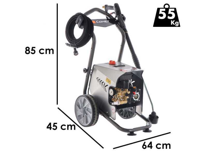 Comet K Steel S 7.15 15/210 T Cold Water Pressure Washer - Max. pressure 200 bar