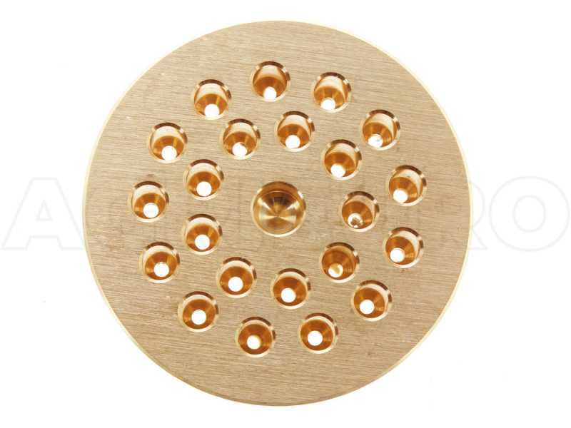 Bronze Die Plate for Spaghetti Fimar &Oslash; 2 mm - PF25E - PF40E